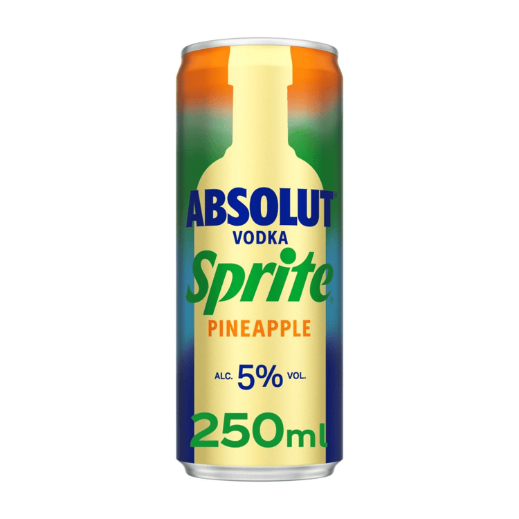 Absolut Sprite Absolut Wodka Sprite Ananas Dose (12x 250ml)