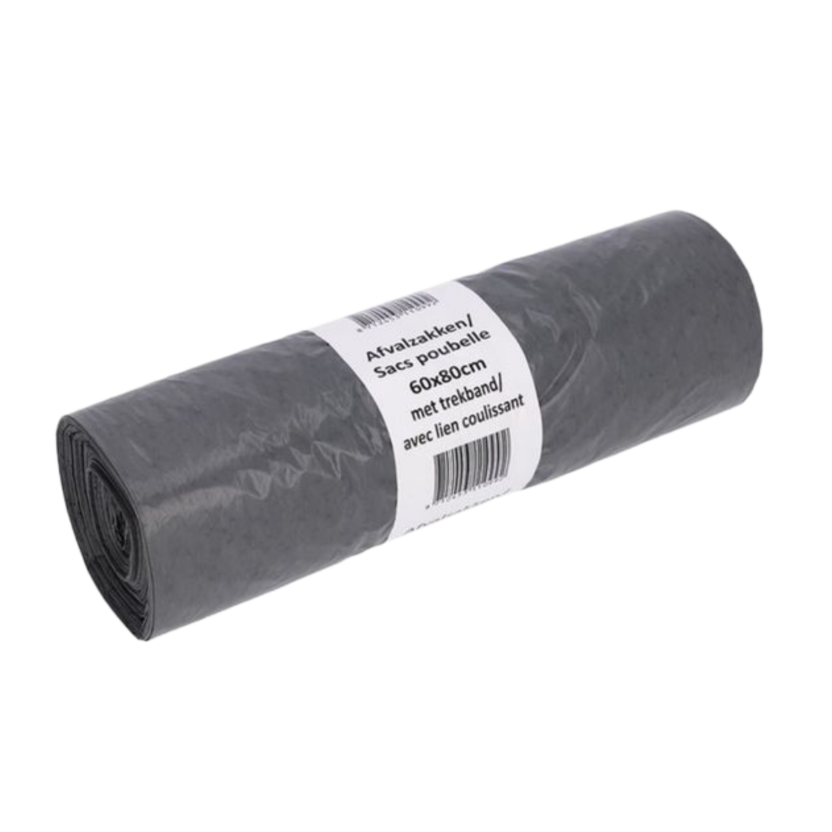 Abfallbeutel grau 60×80cm t50 Kordelzug (15×20 Stück)