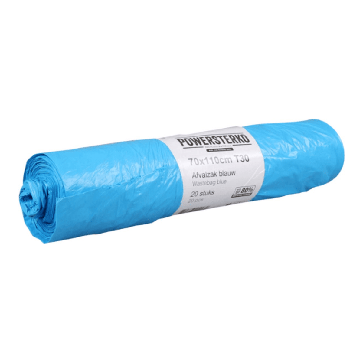 Powersterko Abfallbeutel blau 90x110cm T25 (300 Beutel)