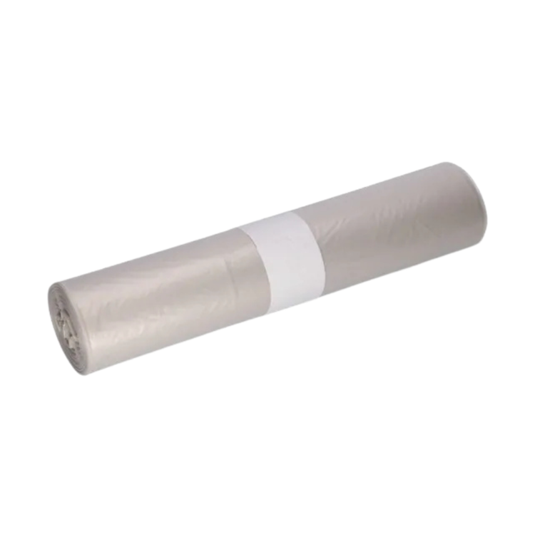 Abfallbeutel transparent 25x 65x 140cm T70 (10x10 Stück)