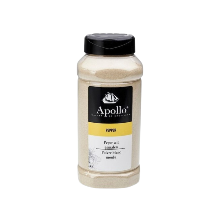 Apollo-Pfeffer weiß gemahlen 435 gr