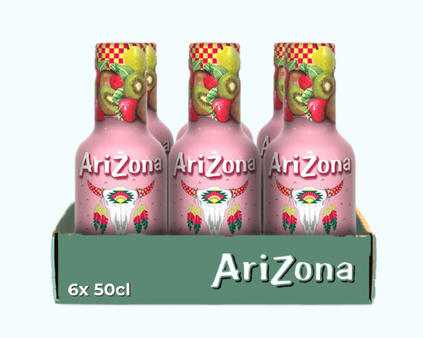 Arizona-Kiwi-Erdbeer-Kappe (6x 50cl)