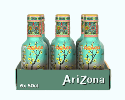 Arizona-Grüntee-Pfirsichkapsel (6x 50cl)