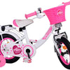 Volare Ashley Children's Bicycle - Mädchen - 12 Zoll - Weiß