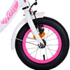 Volare Ashley Children's Bicycle - Mädchen - 12 Zoll - Weiß