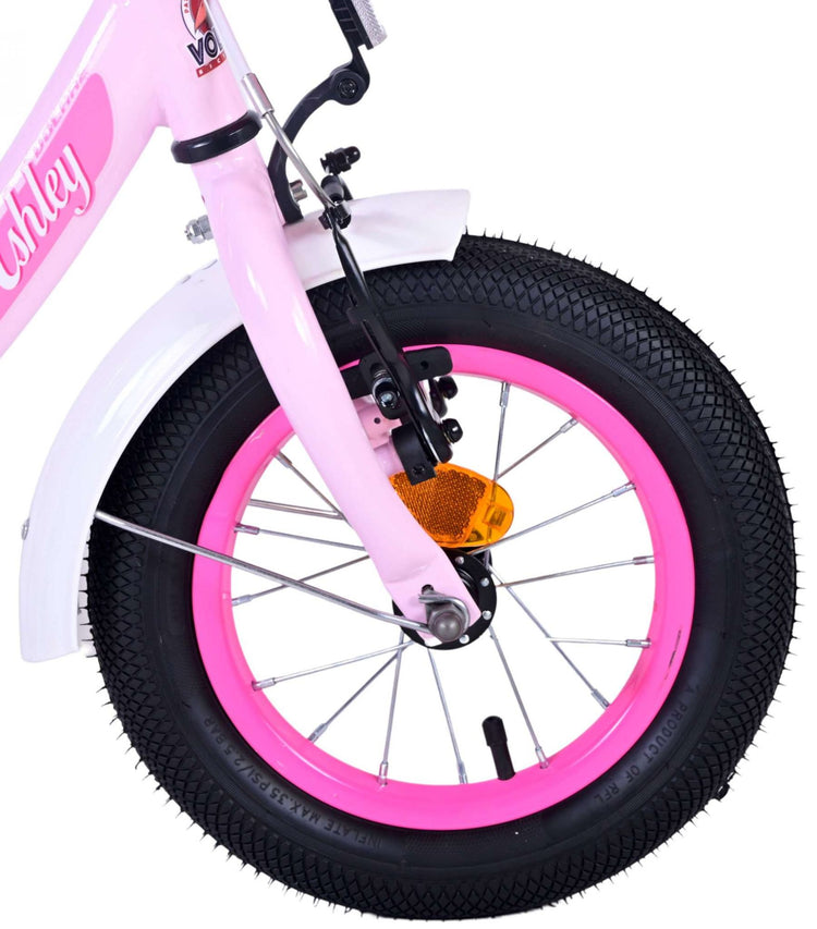 Volare Ashley Children's Bicycle - Mädchen - 12 Zoll - Pink