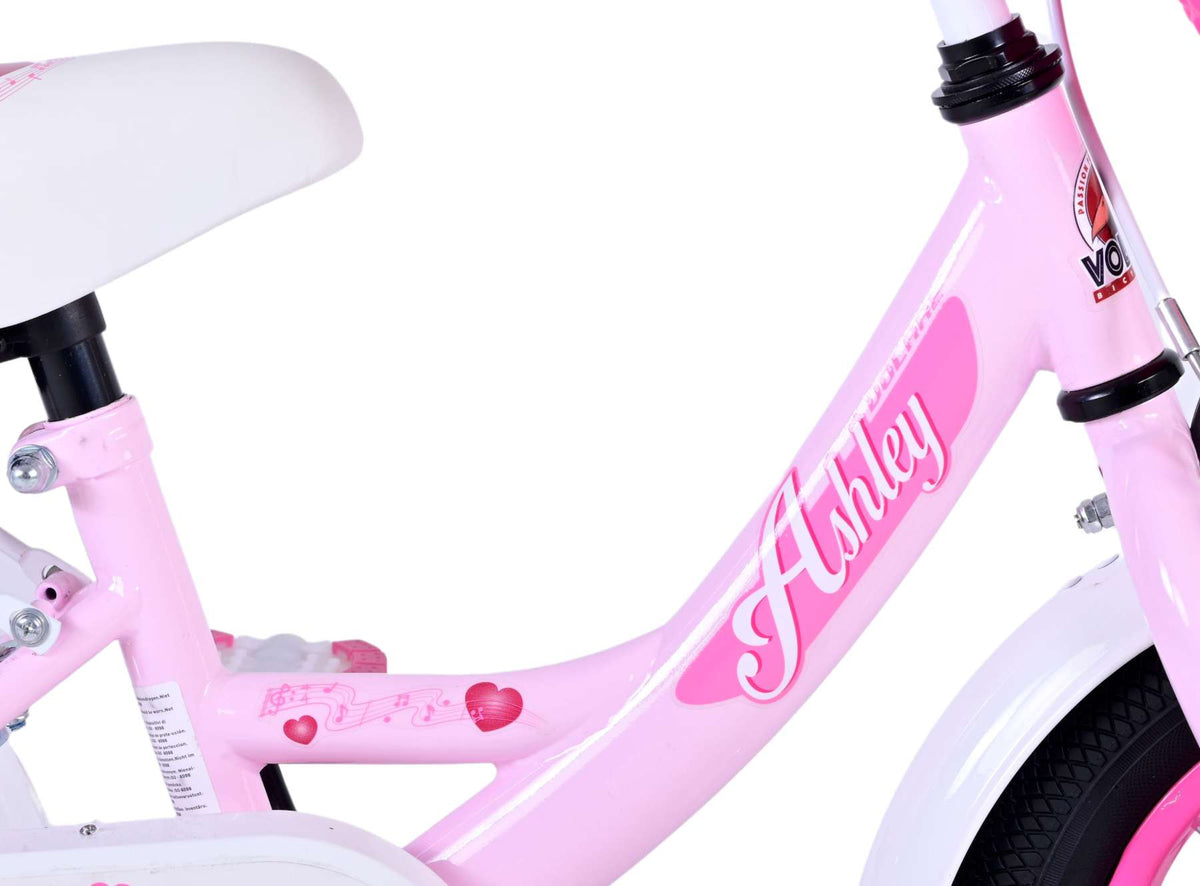 Volare Ashley Children's Bicycle - Mädchen - 12 Zoll - Pink