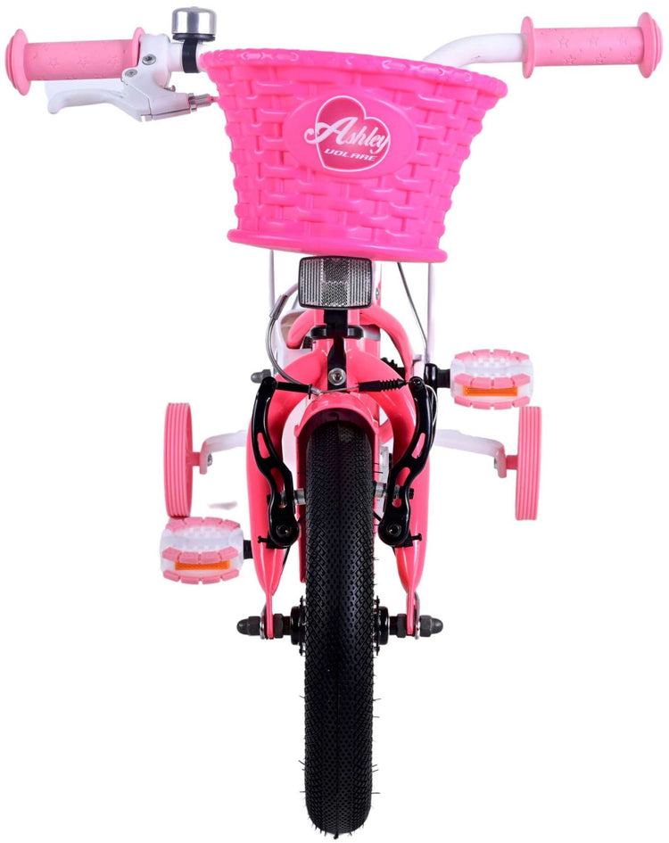 Volare Ashley Children's Bicycle - Mädchen - 12 Zoll - Rotrosa