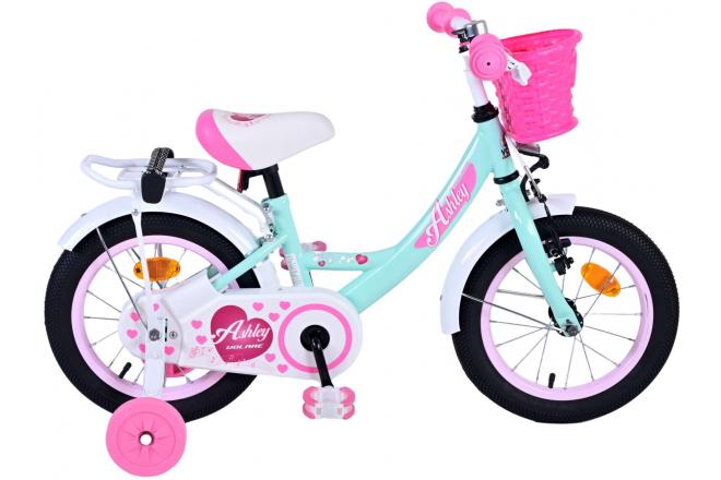 Volare Ashley Children's Bicycle - Mädchen - 14 Zoll - Grün