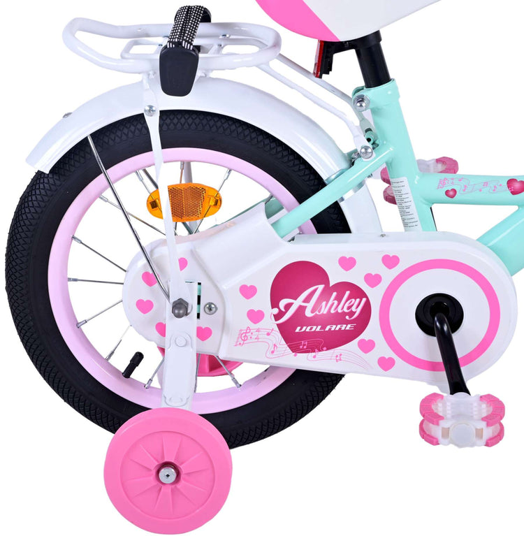 Volare Ashley Children's Bicycle - Mädchen - 14 Zoll - Grün