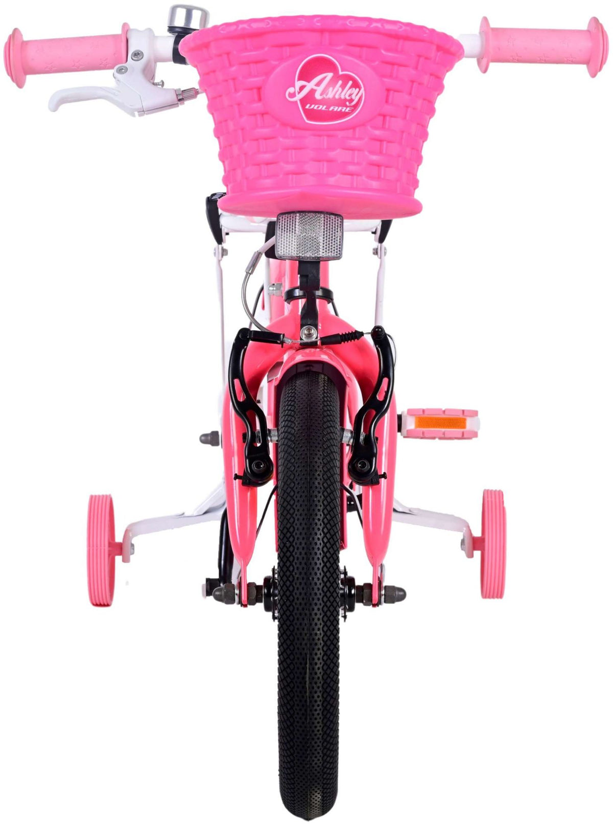Volare Ashley Children's Bicycle - Mädchen - 14 Zoll - rosa rot