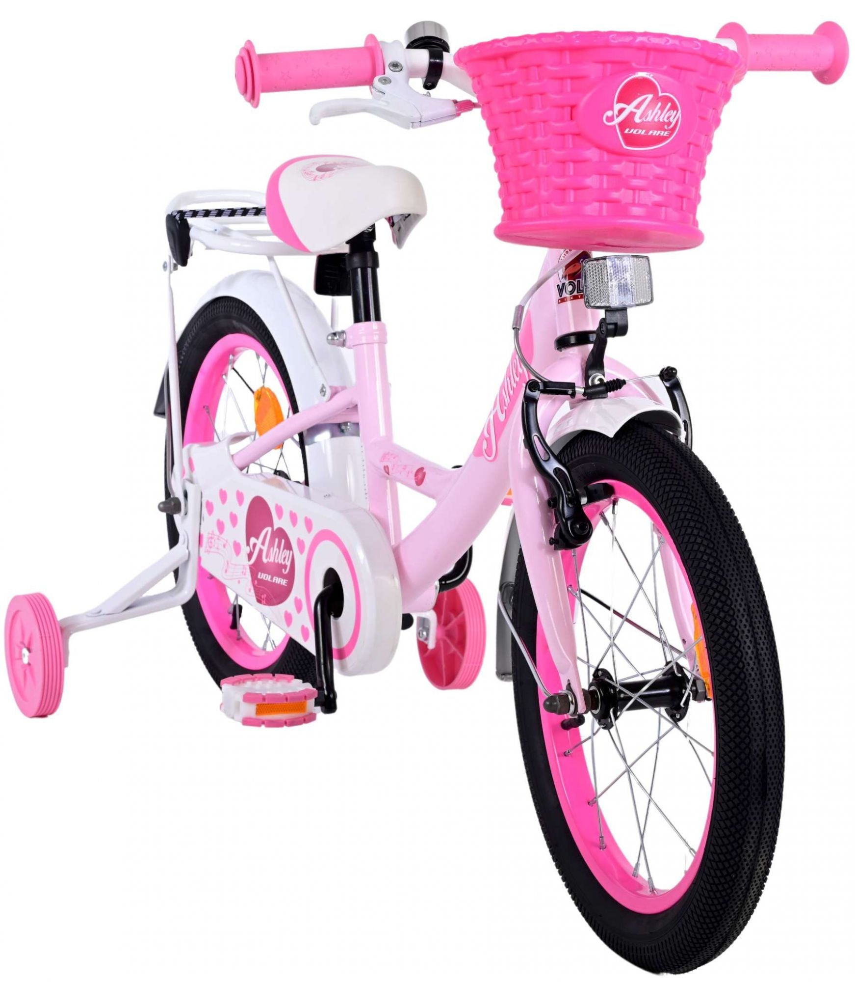 Volare Ashley Children's Bicycle - Mädchen - 16 Zoll - Pink