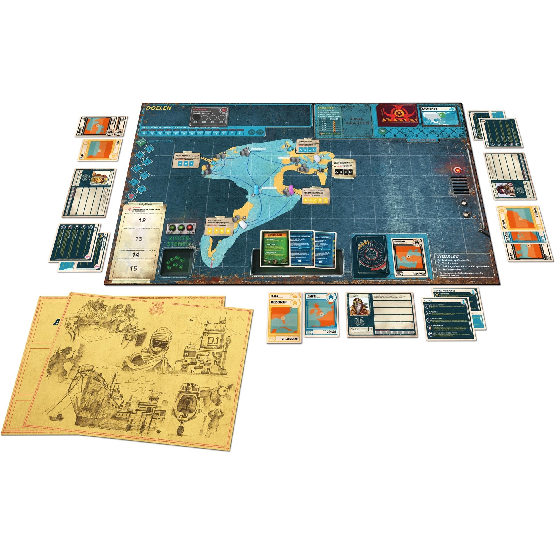 Asmodee Pandemic: Legacy Staffel 2