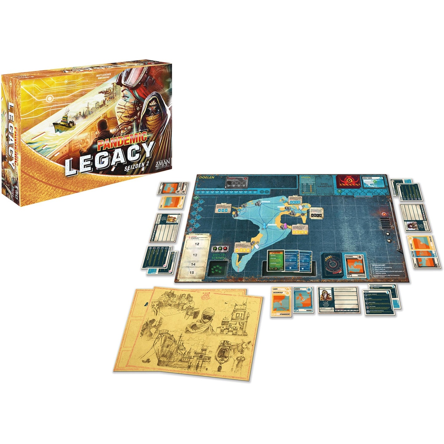 Asmodee Pandemic: Legacy Staffel 2