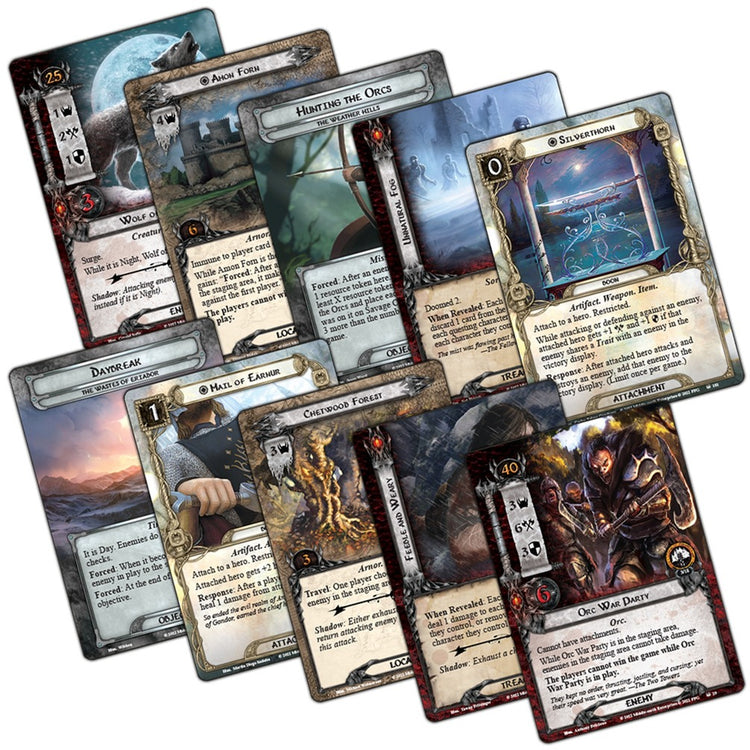 Asmodee der Herr der Ringe: das Kartenspiel Angmar Awak