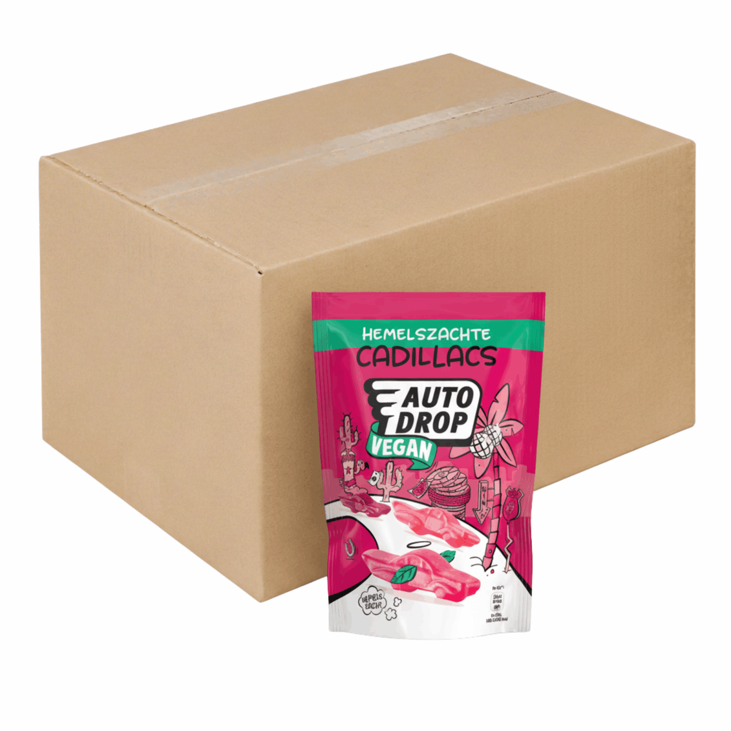 Autodrop Mixbeutel geschäumte Waldfrüchte rote Cadillacs (16x 150gr)