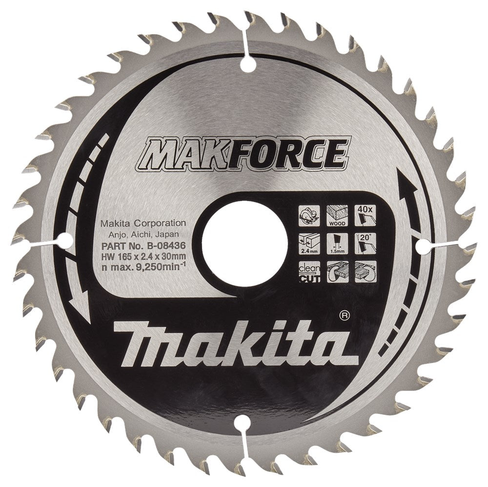 Makita Zubehör Sägeholz 165x30x40t 20g - B-08436 - B-08436