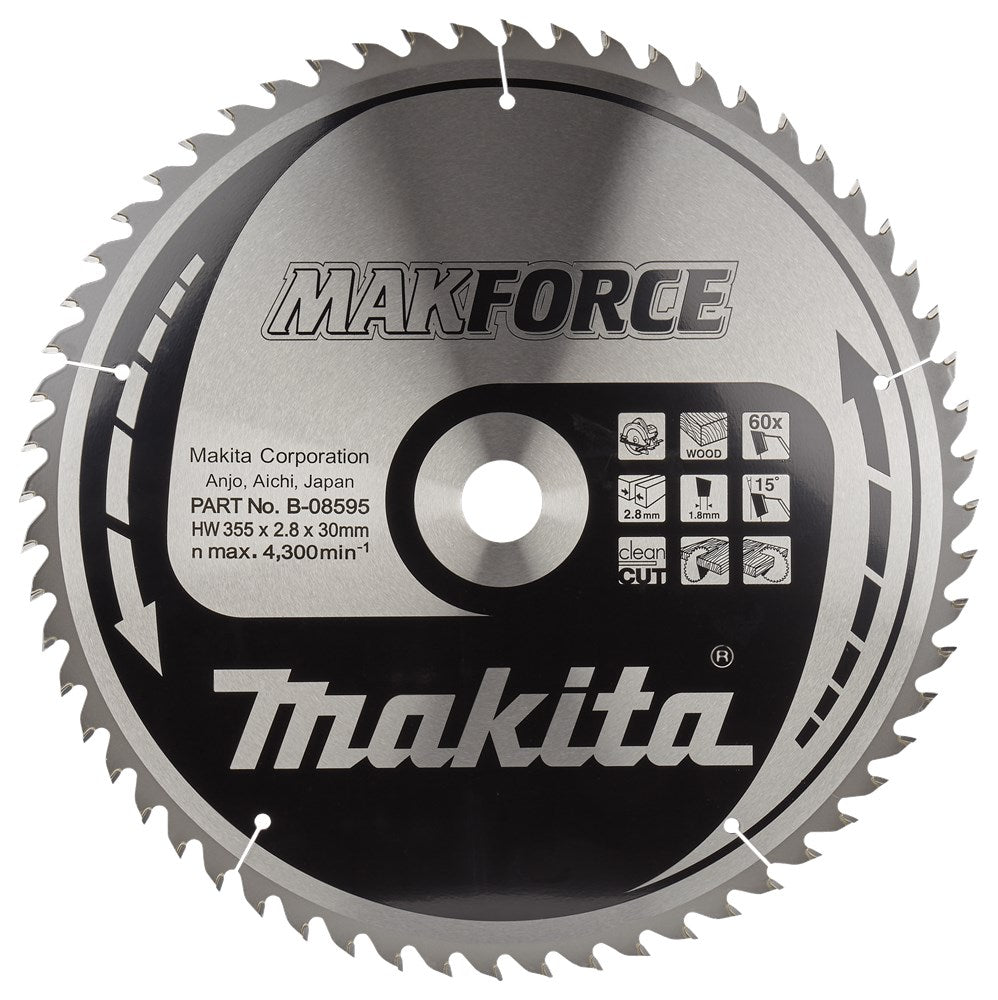 Makita Sägeholz 355x30x60t 15g - B-08595