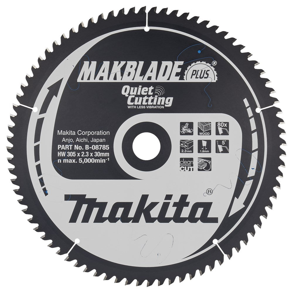 Makita Sägeholz 305x30x80t 5g - B-08785