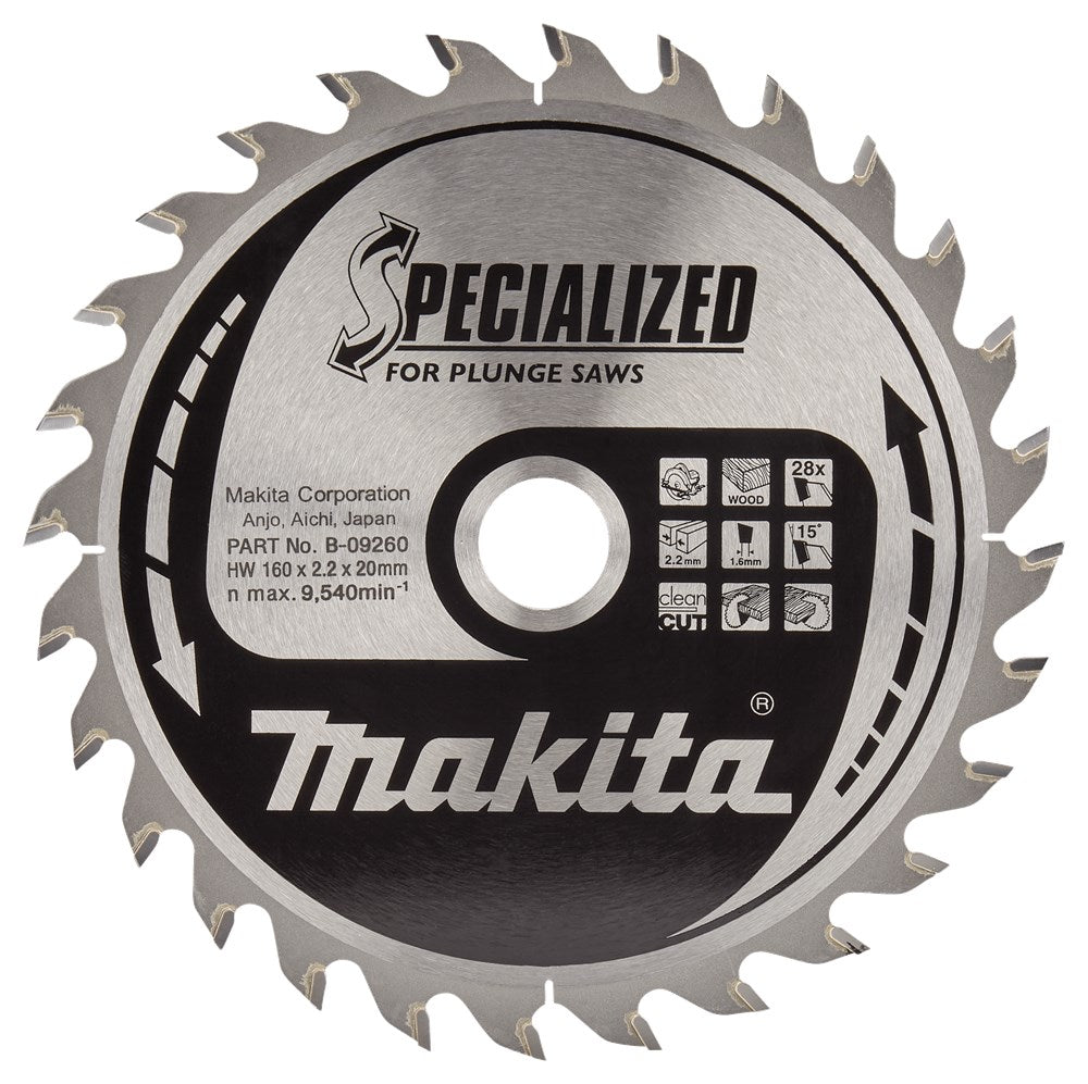 Makita Sägeholz 160x20x28t 23g - B-09260