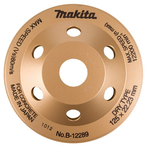 Makita Zubehör Diamanttopfscheibe 125 mm – B-12289