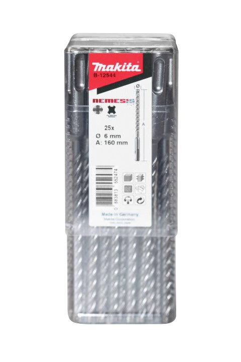 Makita Zubehör p4s:sds-plus Bohrer 12x160mm 10s - B-16586