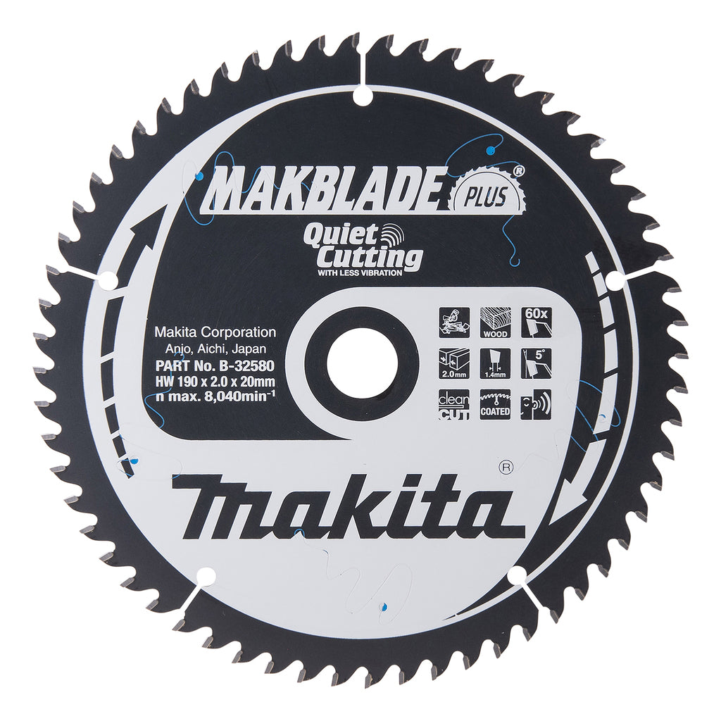Makita Zubehör Kappsägeblatt Holz – B-32580