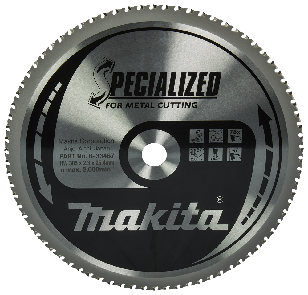 Makita Sägeblatt mit. 305x25,4x2,3 78t 0g - b-33467