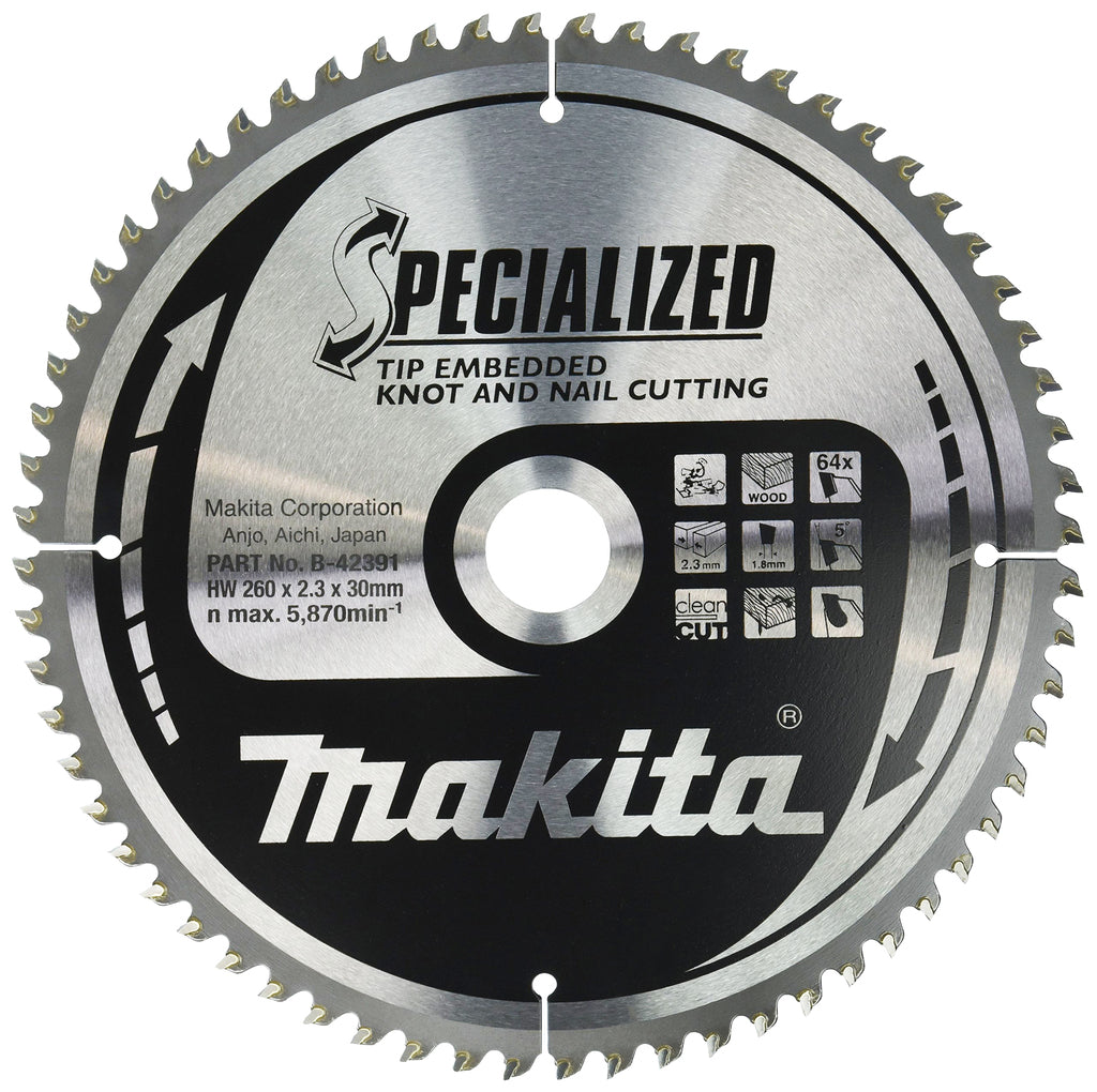 Makita Zubehör Kappsägeblatt Holz (Astnagel) – B-42391