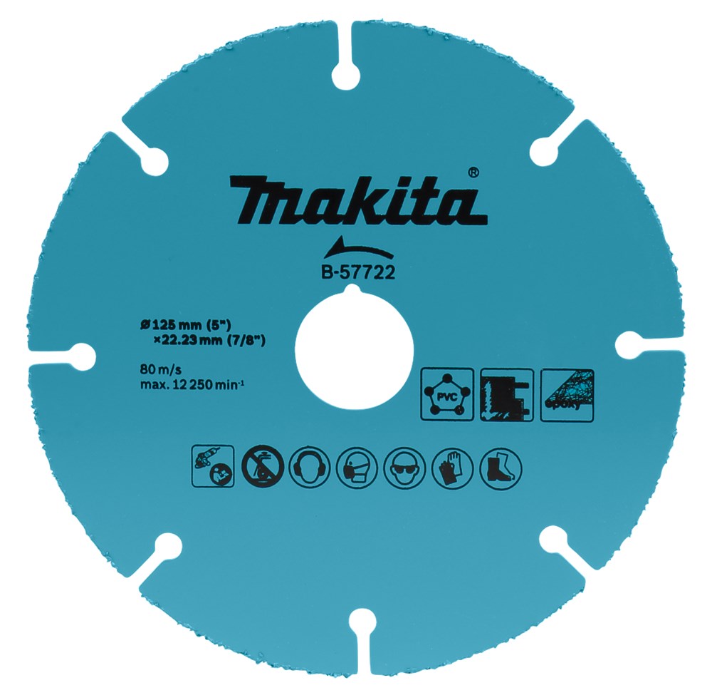 Makita Zubehör Trennscheibe 125x1,0 Multi HM - B-57722 - B-57722