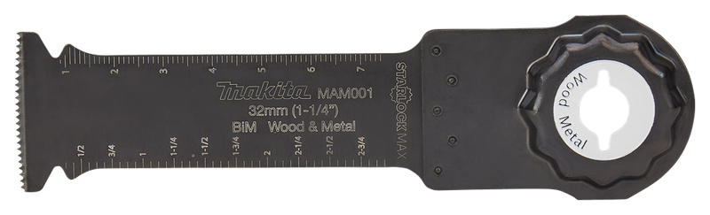 Makita mam001 Drop-In 32 x 80 mm H S 5 Stück – B-66400-5