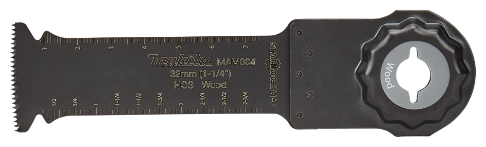Makita mam004 Invalz 32 x 80 mm Holz 5 Stück – B-66438-5