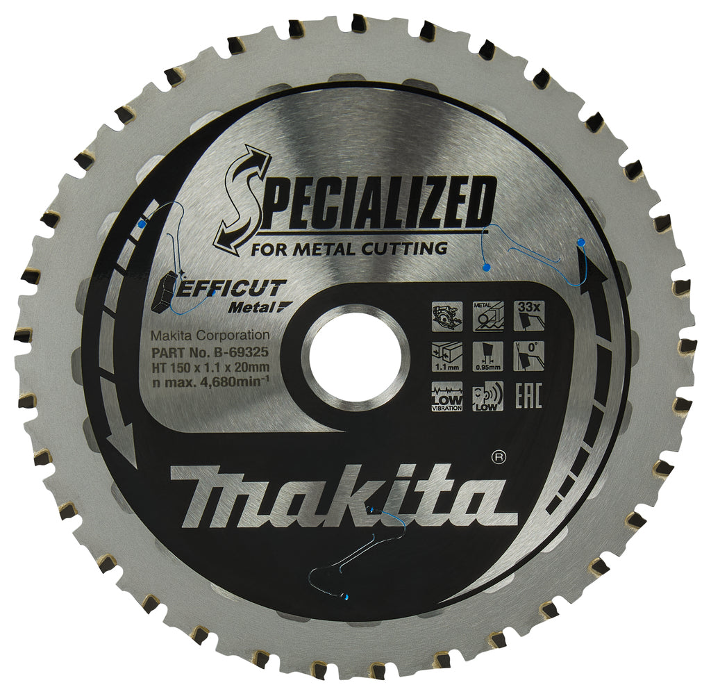 Makita-Zubehör-Cirkelzaagblad-Stahl – B-69325
