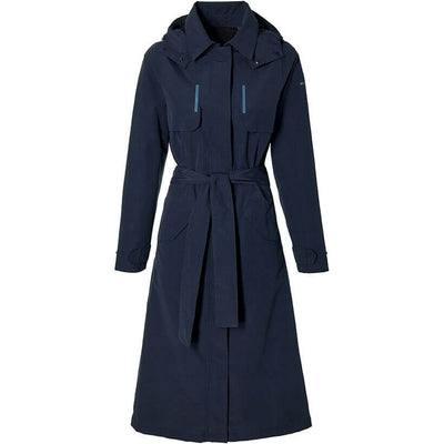 Basil Trenchcoat Mosse Damen Nachtblau S