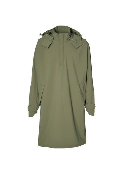 Basil Poncho Mosse Unisex Olivgrün XL XXL