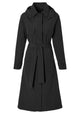 Basil Trenchcoat Mosse Damen Jet Black XL