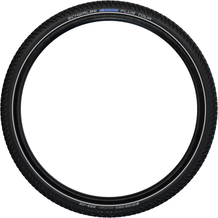 Schwalbe Marathon plus Smartguard Exterior 28 x 1,40 37-622mm - Schwarz mit Reflexion