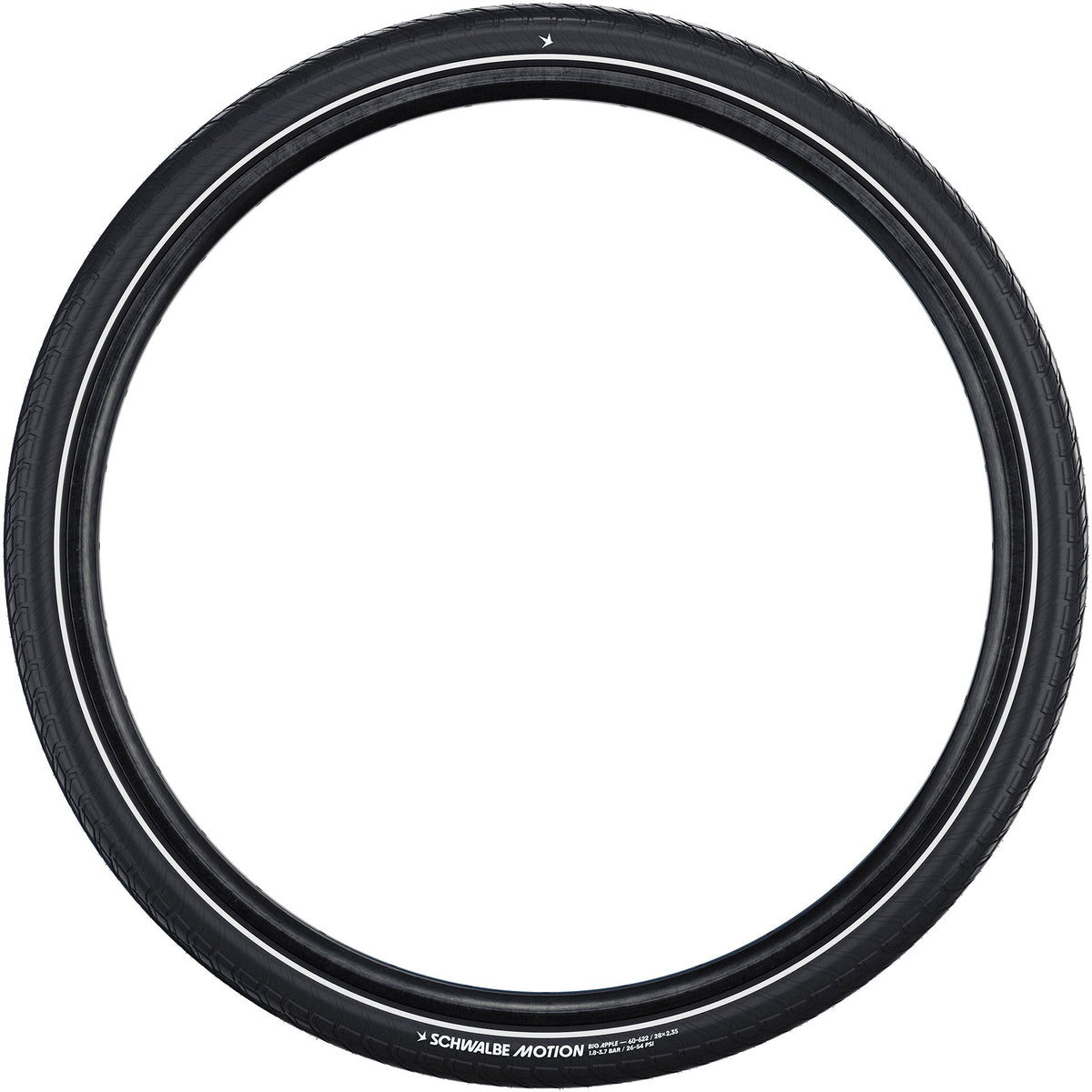 Schwalbe Motion Big Apple 28x2.00 50-622 RaceGuard HS632 Addix Green 67epi Schwarz
