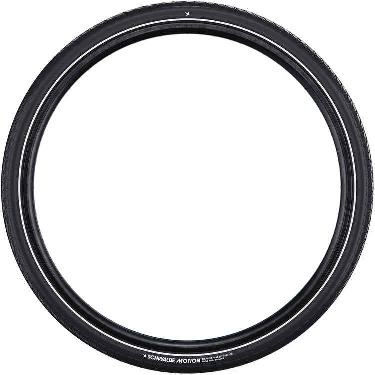 Schwalbe Motion Big Apple 28x2.00 50-622 RaceGuard HS632 Addix Green 67epi Schwarz