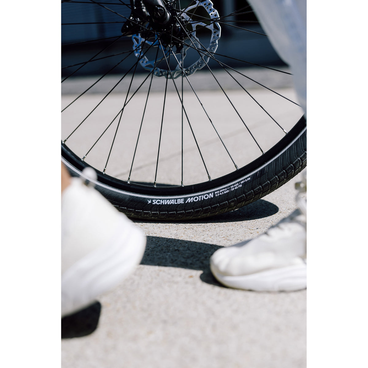 Schwalbe Motion Big Apple 28x2.00 50-622 RaceGuard HS632 Addix Green 67epi Schwarz