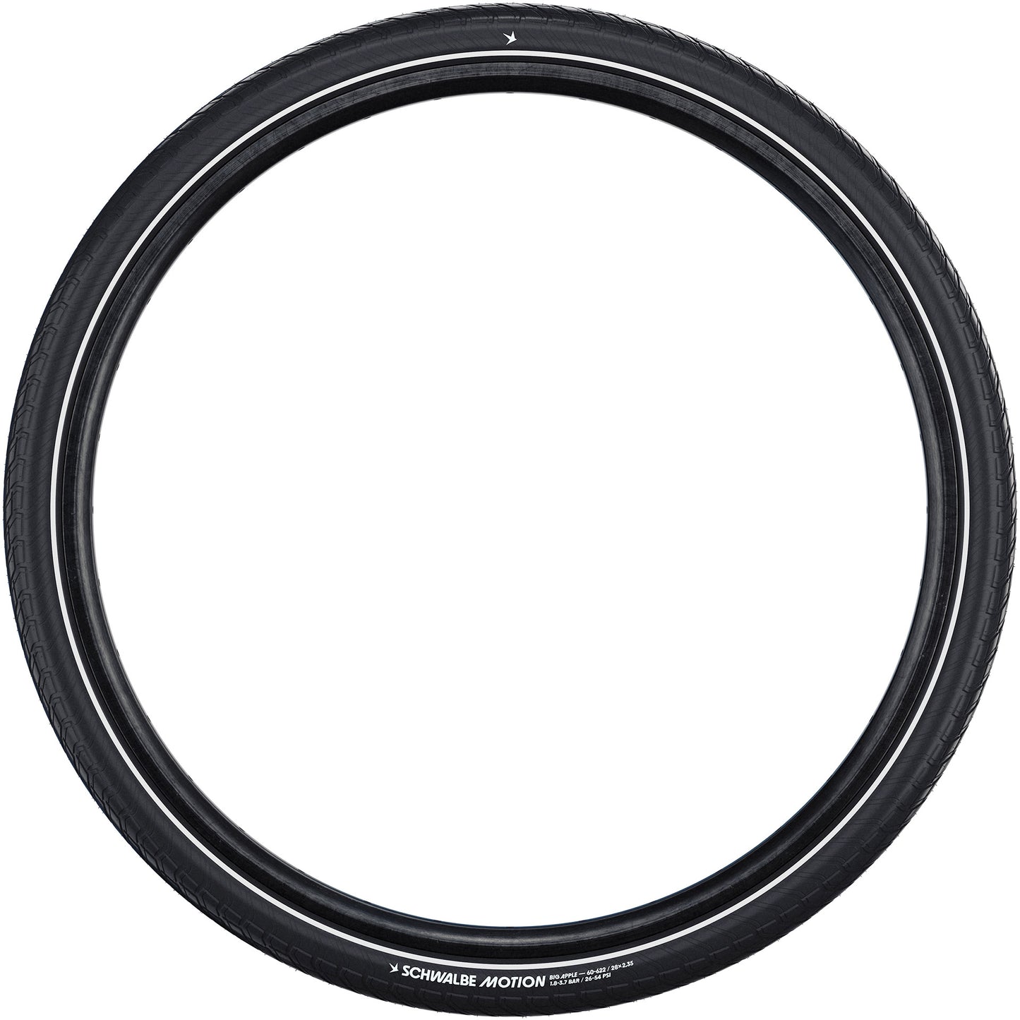 Schwalbe Wire Band Bewegung Big Apple 50-254 +R Schwarz