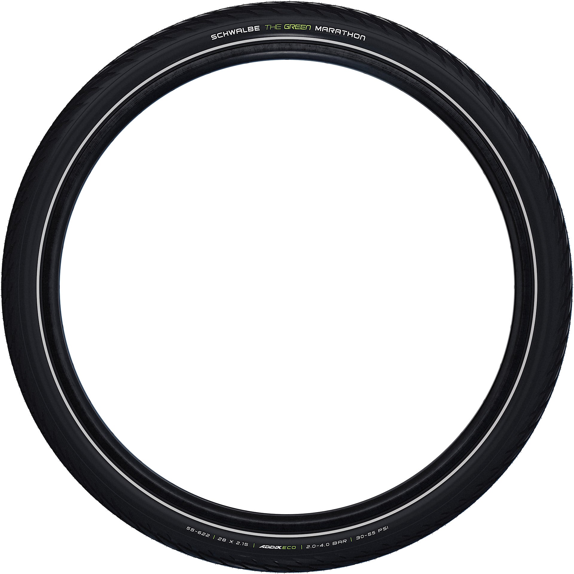 Schwalbe Marathon Green Guard 55-622 (28x2,15) Schwarzer Reflex