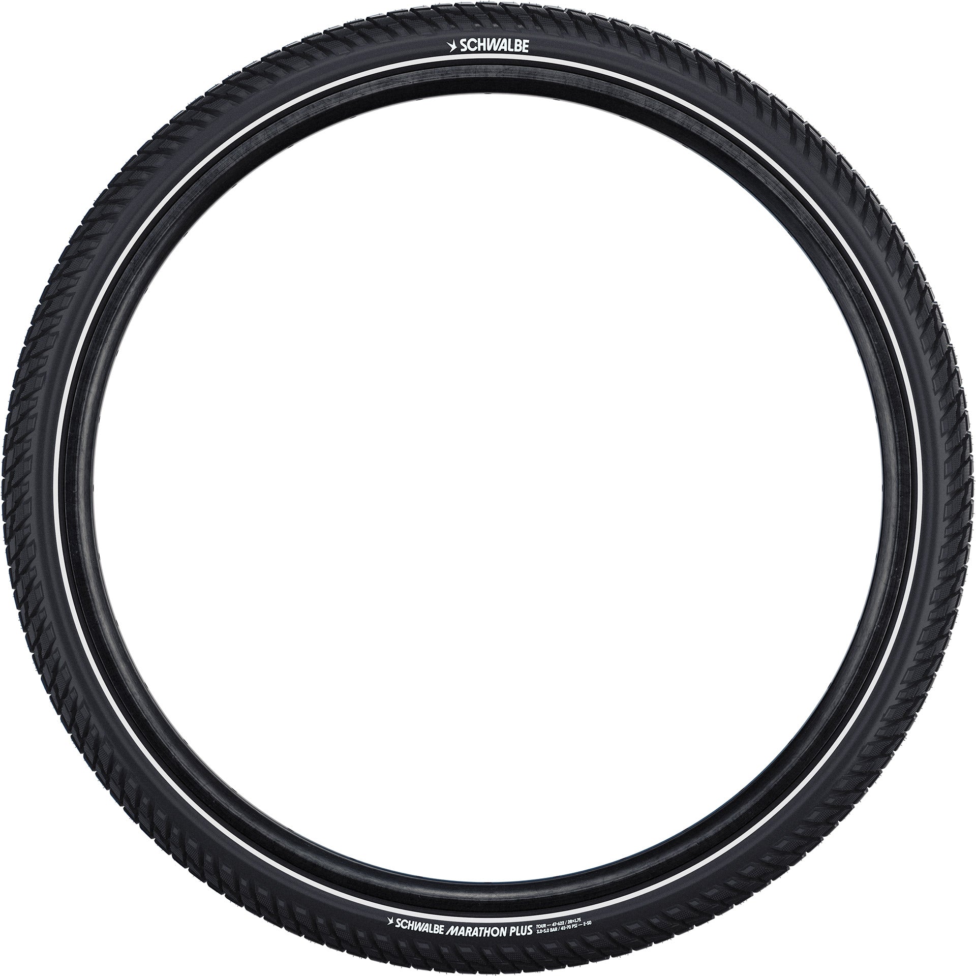 Schwalbe Drahtreifen Marathon Plus Tour 50-622 +r schwarz