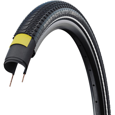 Schwalbe Marathon Almotion – klappbar – Addix – V-Guard – 27,5 x 2,15 – Schwarz + Reflex