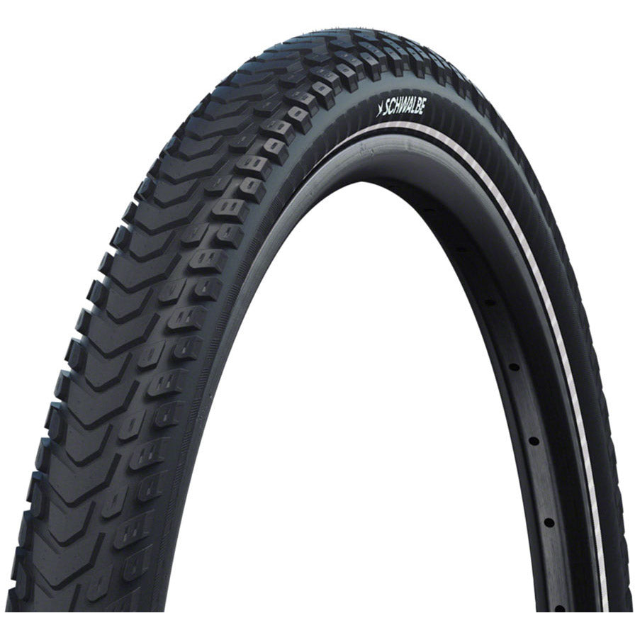Schwalbe Marathon Mondial Pro – faltbar – Addix – V-Guard – 27,5 x 2,40 – Schwarz + Reflex