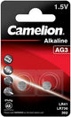 Kamelionsbatterie LR41 LR7366 392 AG3 -Karte A 2 Teile