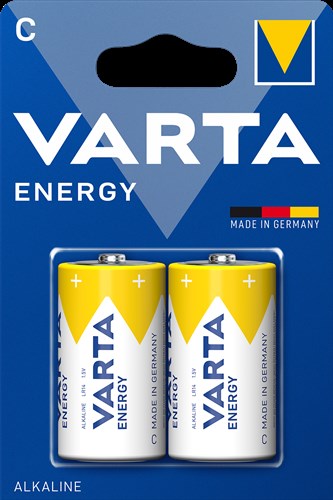 Varta -Batterie LR14 Energy Alkaline Karte A 2