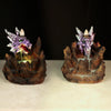 Purple Dragon LED -Backflow -Weihrauchhalter