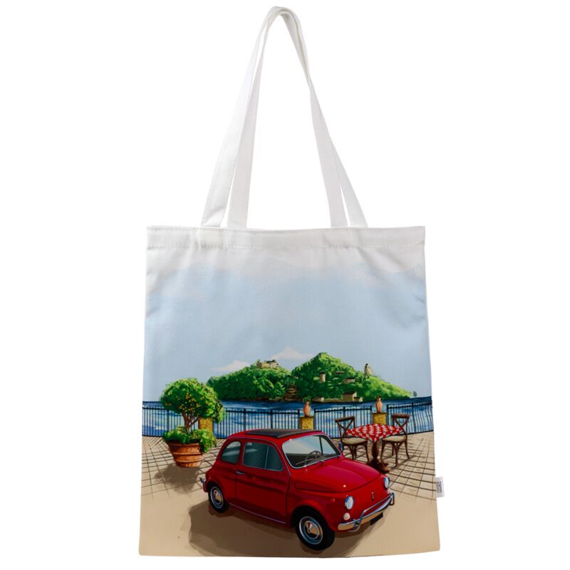Fiat 500 Riviera Schultereinkaufstasche