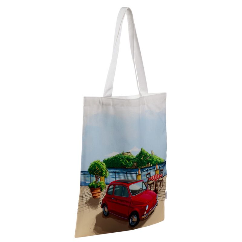 Fiat 500 Riviera Schultereinkaufstasche